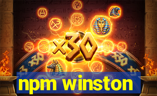 npm winston